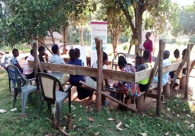 NOCAPAD community discussion outdoors