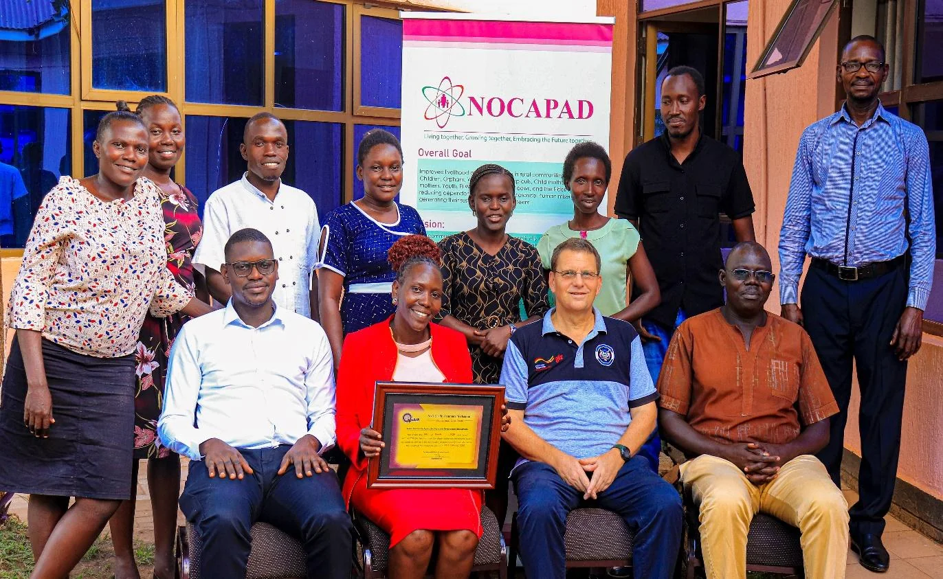 NOCAPAD team and partners at an event